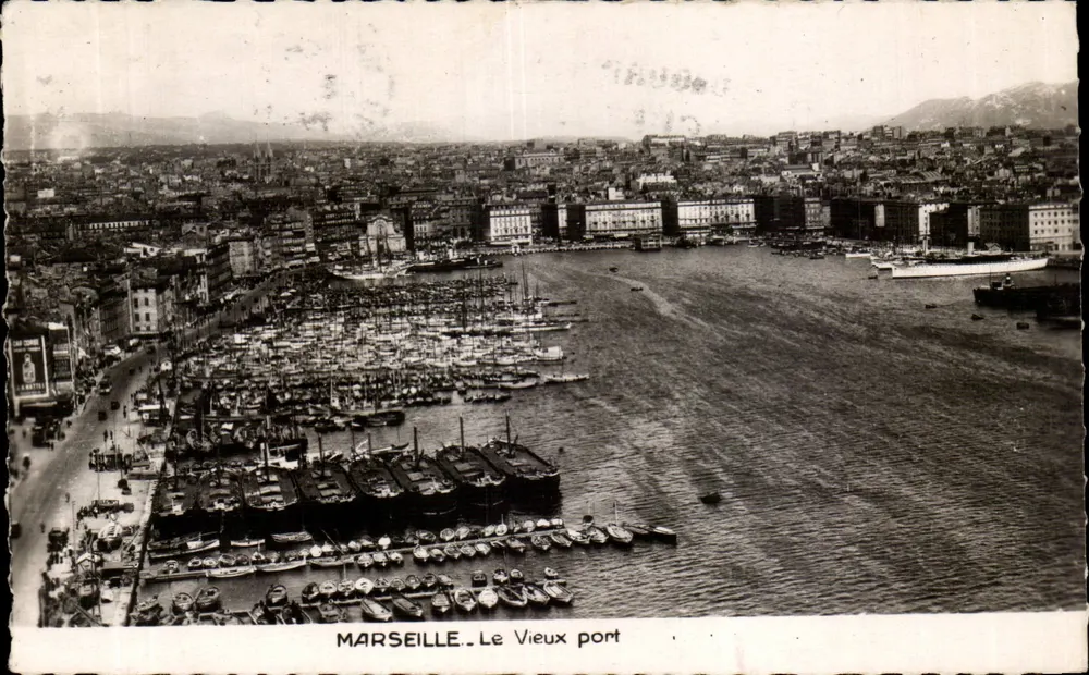 Marseille — O Velho Port — A. FANCY, Editor de Fotografias, Marseille - Frente