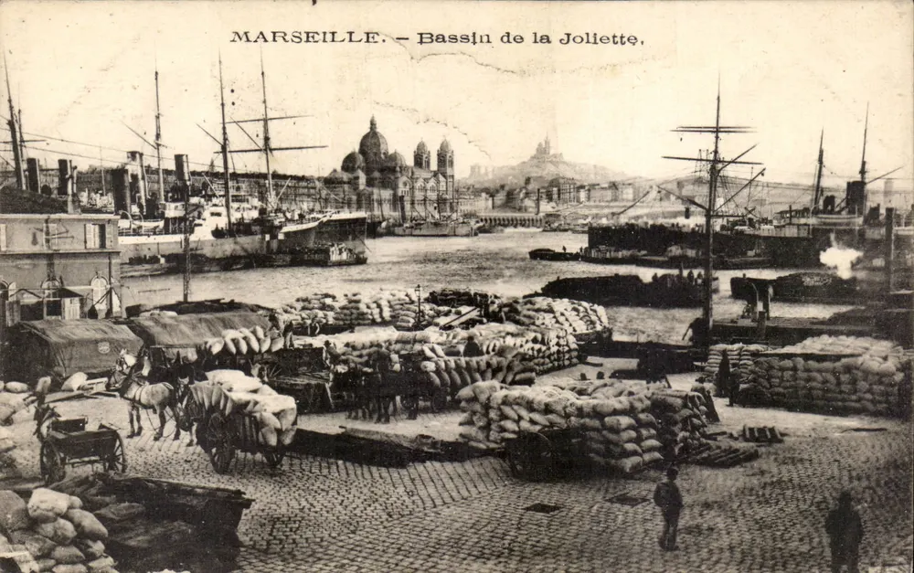 Marseille — Bassin de la Joliette — Verlag unbekannt, Seriennummer nicht sichtbar - Vorderseite