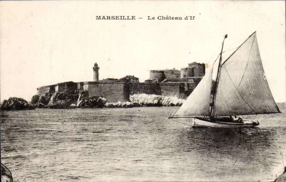 Marseille — O Castelo de If — Editor não identificado, número de série não visível - Frente