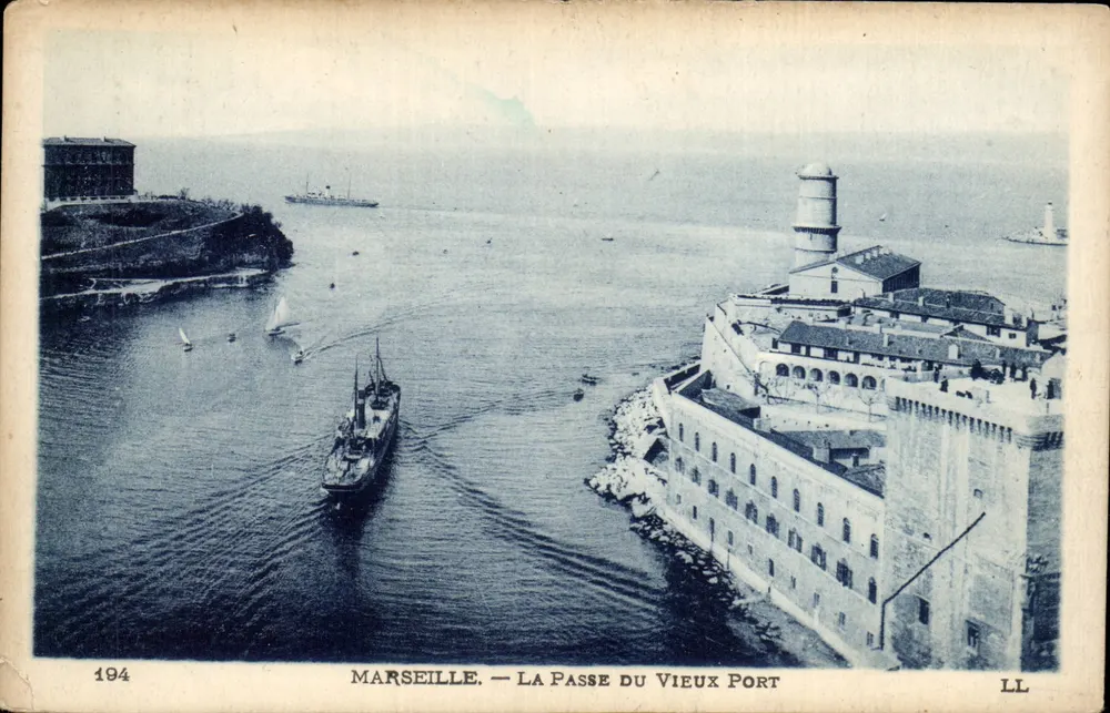 Marseille — Der Passage des Vieux-Port — LL - Vorderseite