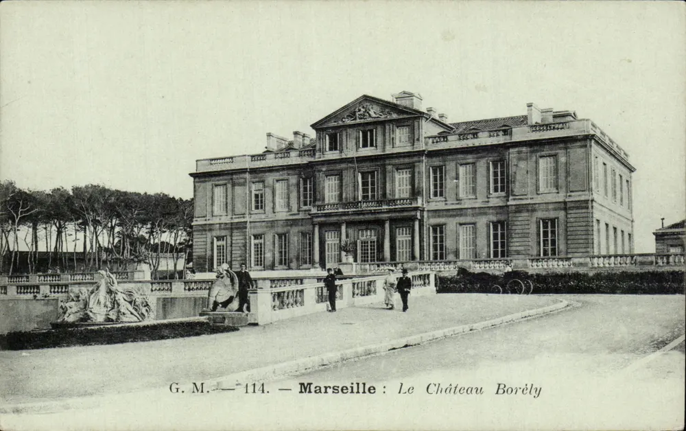 Marseille : O Castelo Borély — G. M. — 114 - Frente
