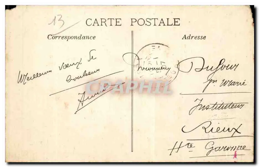Marseille - Les Nouveaux Ports — vue portuaire avec navires et entrepôts, éditeur 'Marseille - Les Nouveaux Ports' n°55 - Verso