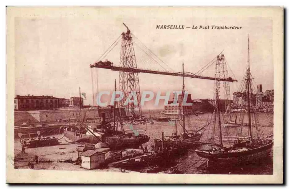Marseille — O Pont Transbordeur - Frente
