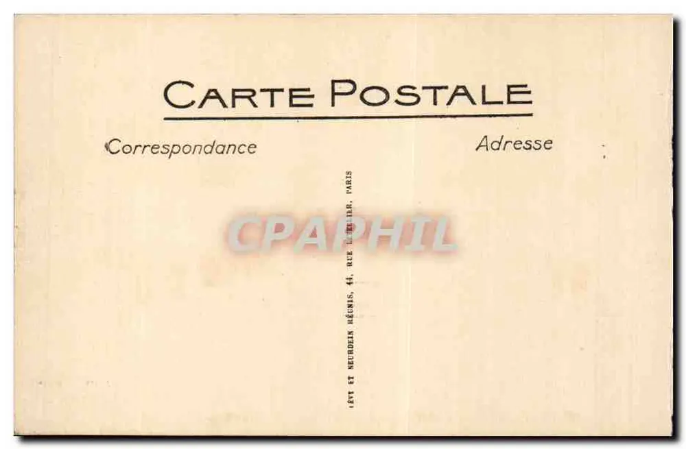 Innere Hof des Marokkanischen Palastes — Kolonialausstellung in Marseille — I. Richard, Av. d'Alsace - Rückseite