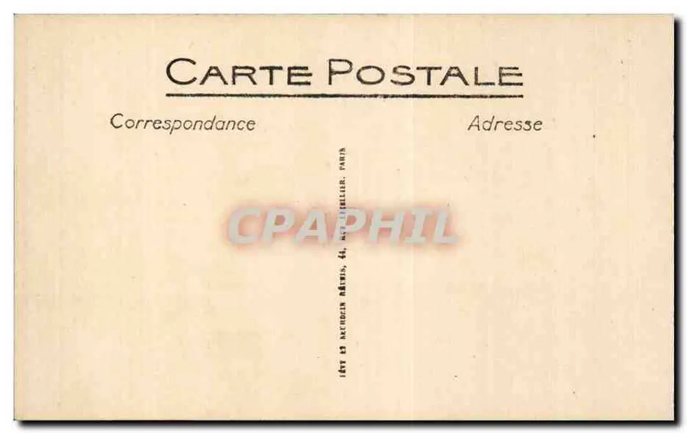 Exposição Colonial de Marselha — Pavilhão Indo-Chinês — Les Aga — Lelaval, Arquiteto - Verso