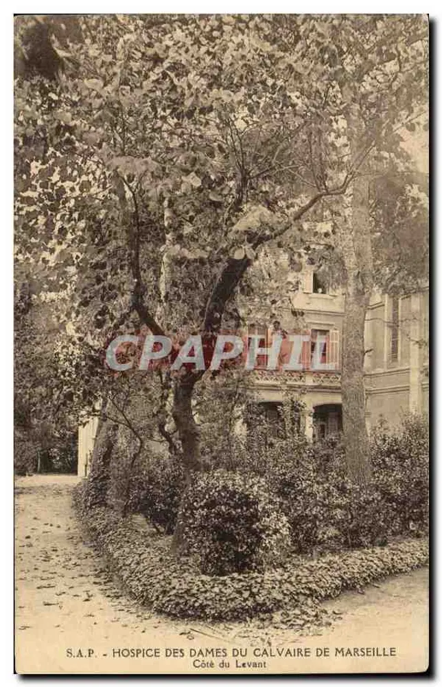 Hospiz der Damen des Kalvariums in Marseille — Seite des Levanten — S.A.P. - Vorderseite