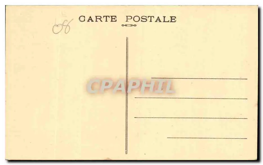 Charleville - A Igreja — Editor Floquet, Montcy, n°446 - Verso
