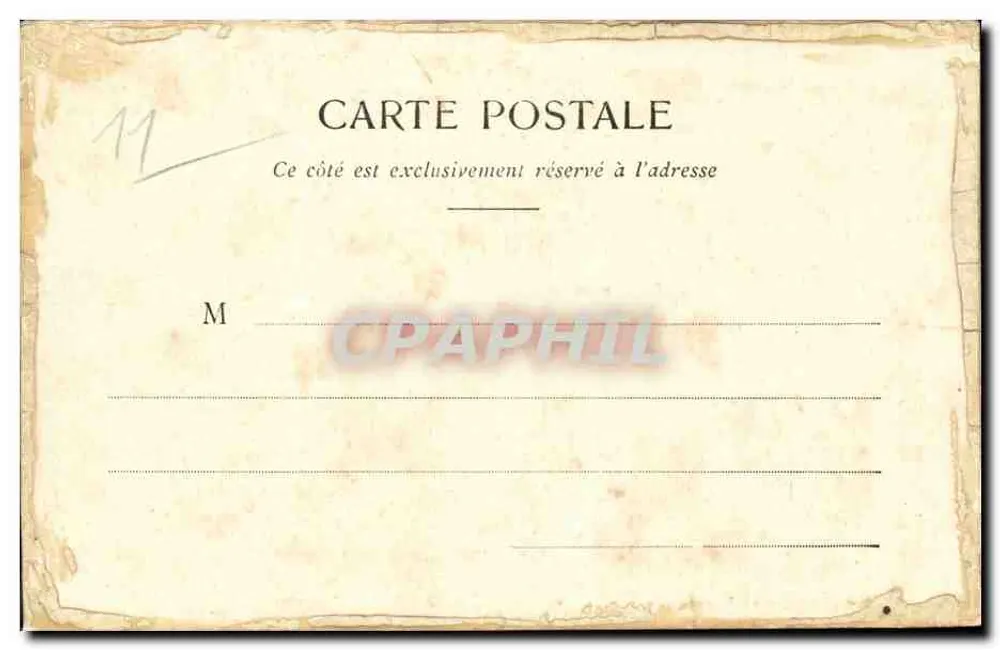 Grignan - Castelo - Ruínas da Facha de Carcassonne — L. Teyvoul, « Aux Dix Mille Visites », Valbon - Verso
