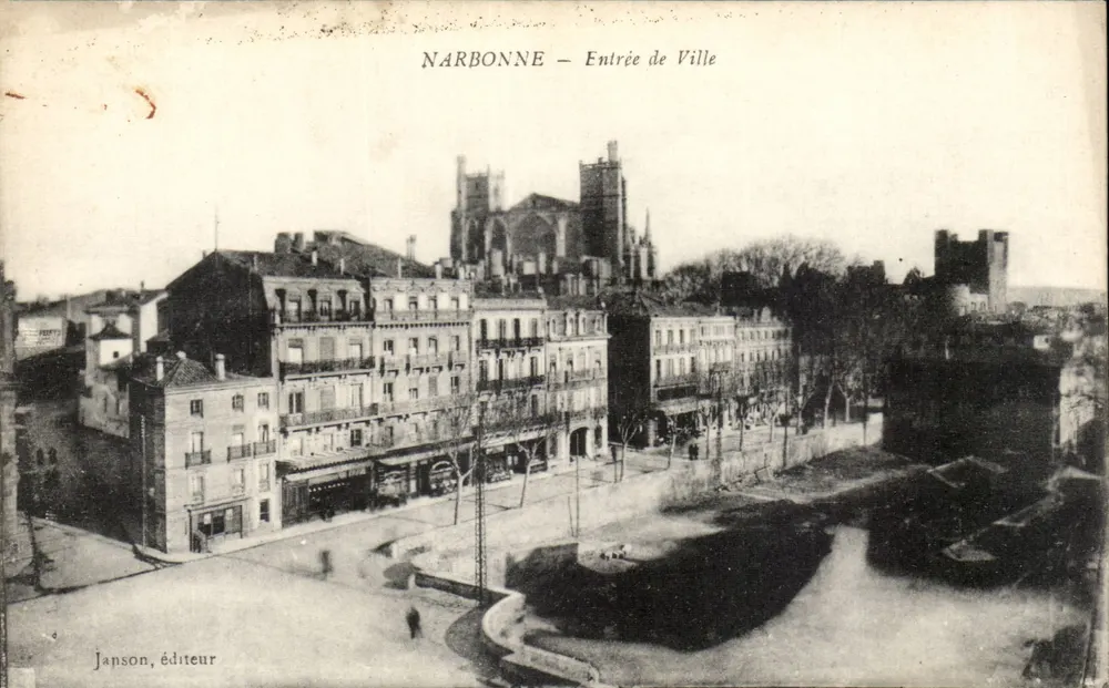 NARBONNE — Entrada da Cidade — Janson, editor - Frente