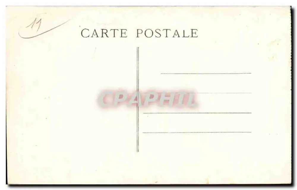 Carcassonne - Place Carnot - O Rei das Águas — Edição Piquemal, Livraria, 22 rue de la Gare - Verso
