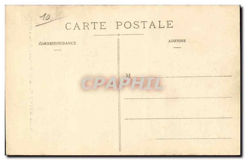 Environs de CHATILLON-sur-SEINE — Fonte petrificante d'Etuf — H. Bogureau, editor, Châtillon-sur-Seine, n°33 - Verso