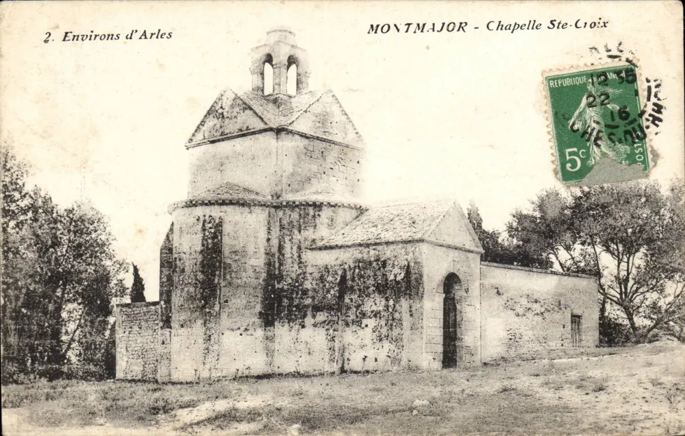 Montmajor - Chapelle Ste-Croix — éditeur IMPRIMÉ SUR LA CARTE : 'MONTMAJOR - Chapelle Ste-Croix' - Anverso