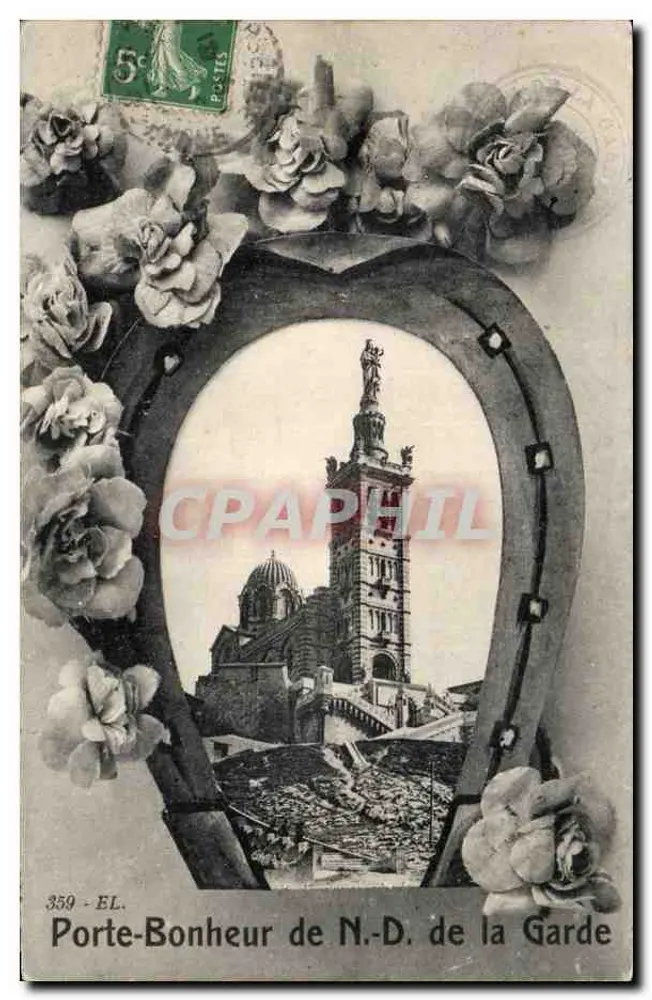 Türe des Glücks von N.-D. de la Garde — Verleger EL, Nr. 359 - Vorderseite