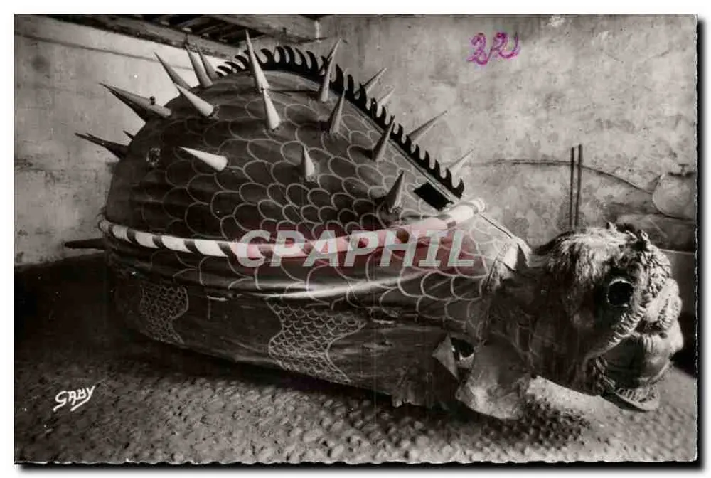 A Tarasque — lenda provençal — Éditions Gaby, Nantes - Frente