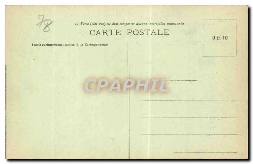Montfort-l'Amaury — Tours, Kirche, Friedhof (aus dem 15. und 16. Jahrhundert) — Éditions Bernard - Rückseite