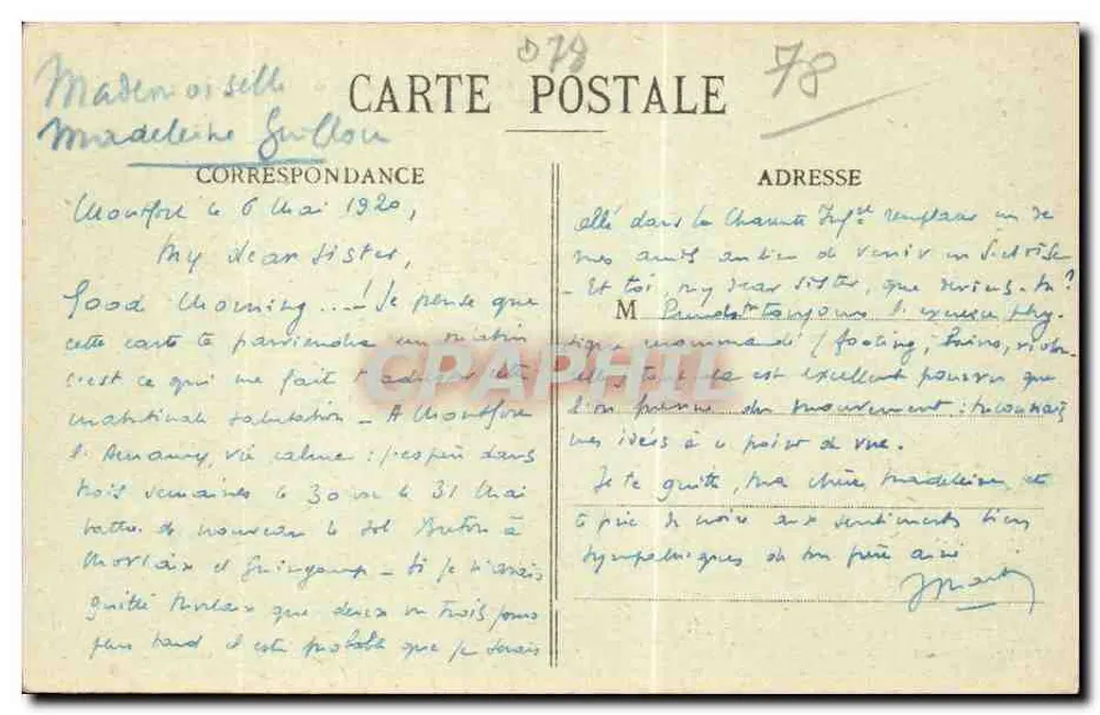 Montfort-l'Amaury — Ansicht der Ruinen des 10. Jahrhunderts Schlosses und des 13. Jahrhunderts Hospizes, aufgenommen von der Spitze der Kirchturms - Rückseite