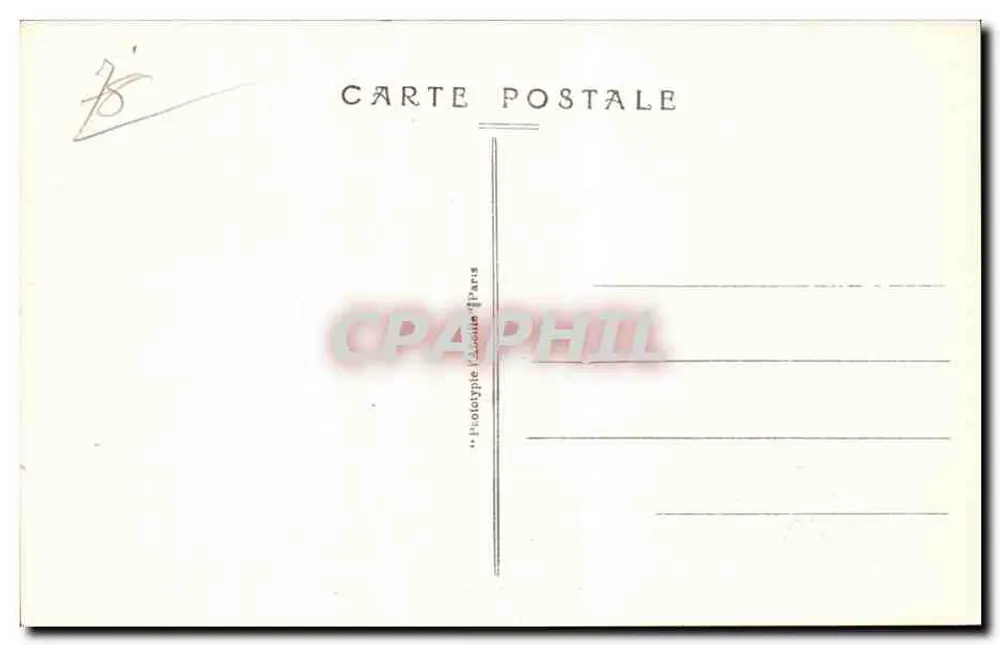 Poissy — A Abadia — Prototype Léonie Paris - Verso