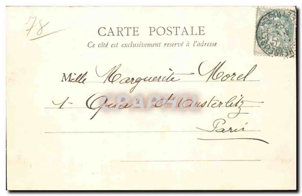 Vale de Chevreuse (S.-e-O) — Castelo de Mauvières — A. Bourdier, imp.-edit., Versailles - Verso