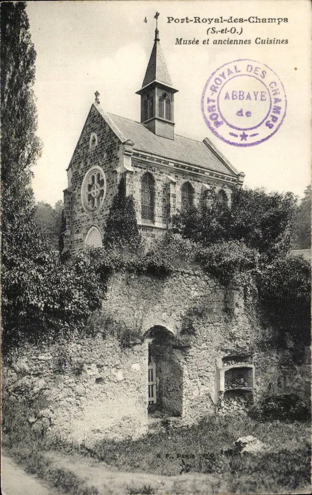 Port-Royal-des-Champs — Museum und alte Küchen — Verlag R. F. Paris - Vorderseite