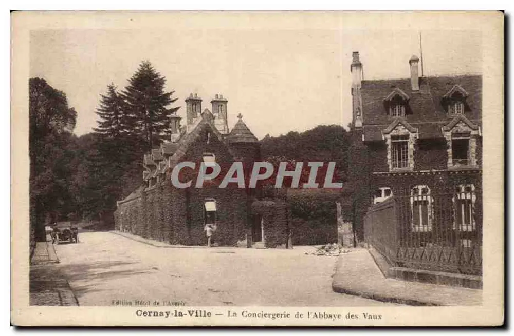 Cernay-la-Ville — Die Konventstelle der Abtei Vaux — Ausgabe Hôtel de l'Avoué - Vorderseite