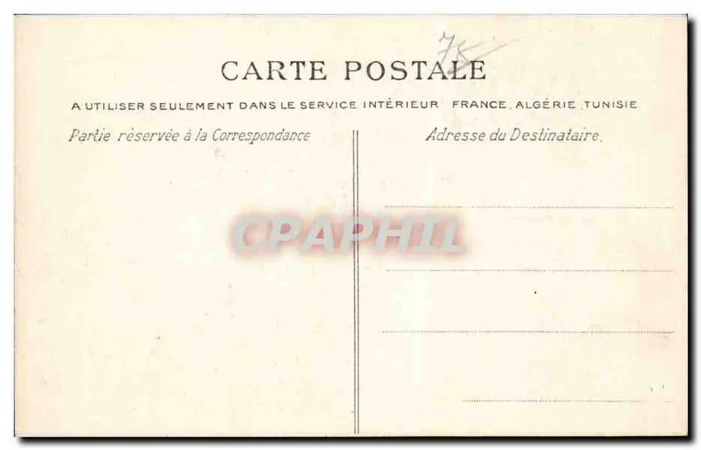 Poissy (S.&O.) — Poort van de Kerk — C.L.C. - Achterkant