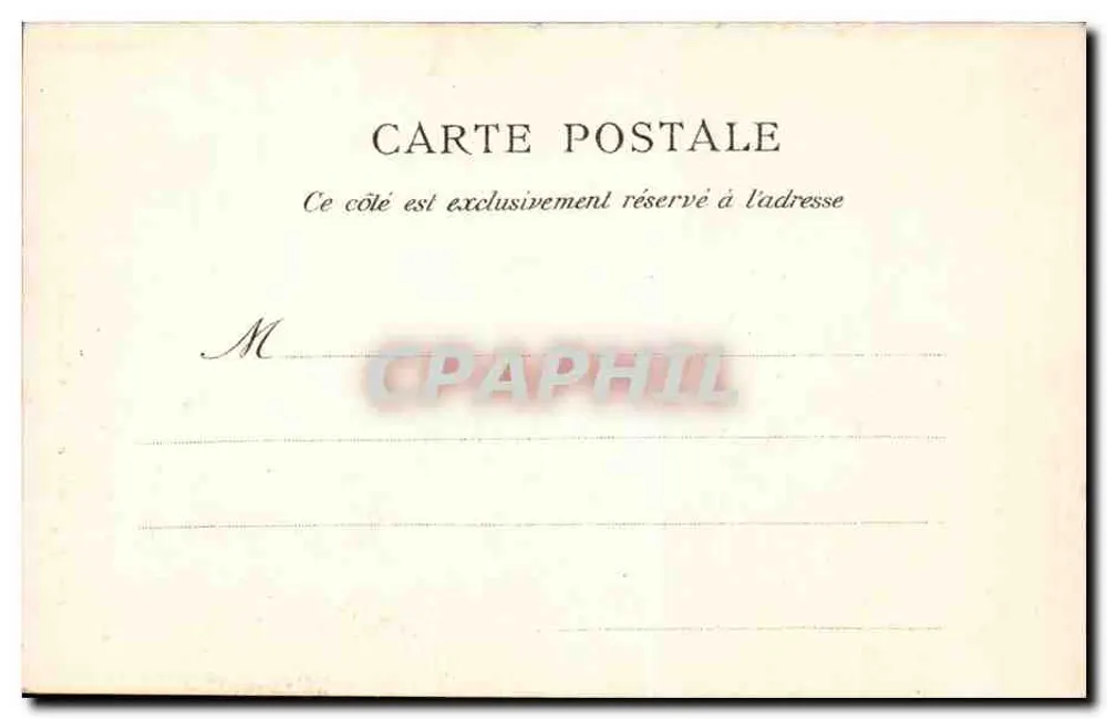 Poissy — Der Portal der Kirche Notre-Dame — A. Bourdier, Verlag Versailles - Rückseite