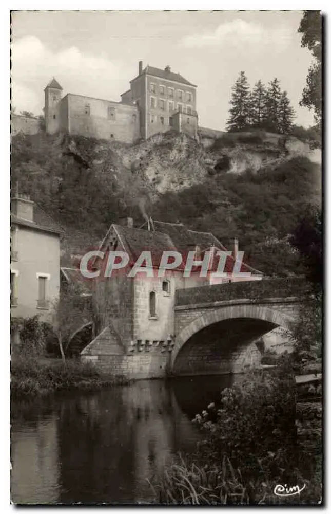Mailly-le-Château (Yonne) — Kapelle Saint-Nicolas und Schloss — Photo Cim - Vorderseite