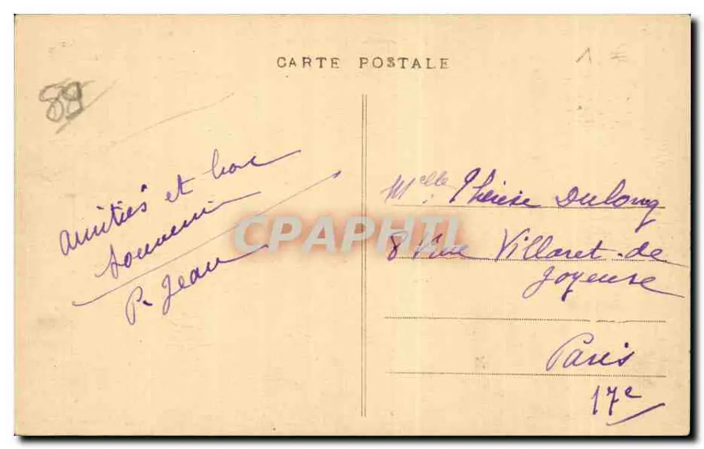 Castelo de Larochemillay — O Morvan Pittoresco — editor não visível - Verso