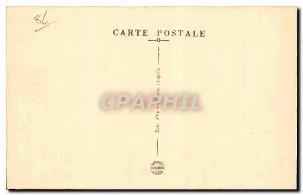 St-Savin-sur-Gartempe (Vienne) — Der Alte Brücke (13. Jahrhundert) - Rückseite