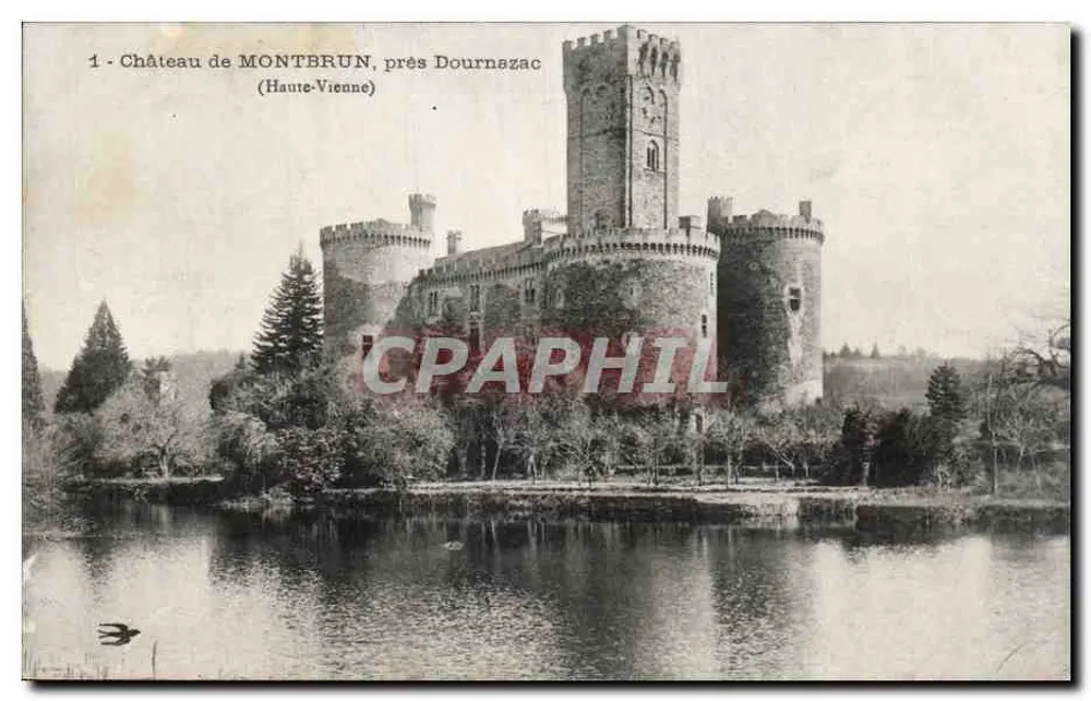 Castello di MONTBRUN — vicino Dournazac — Haute-Vienne - Recto