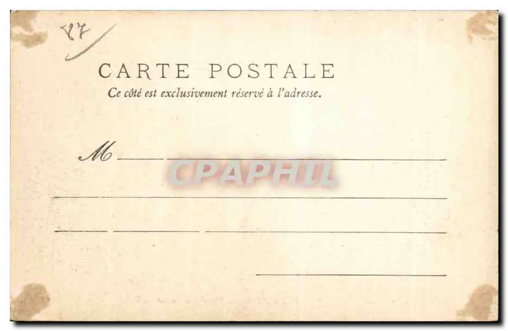 Dournazac — Castelo de Montbrun (fachada S.O.) — Haute-Vienne — 165 - Verso