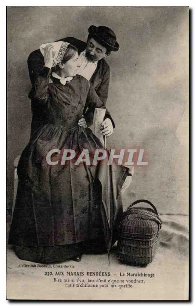 Bei den Vendée-Seen — Der Gemüsemarkt — Sammlung Boutin, Croix-de-Vie - Vorderseite