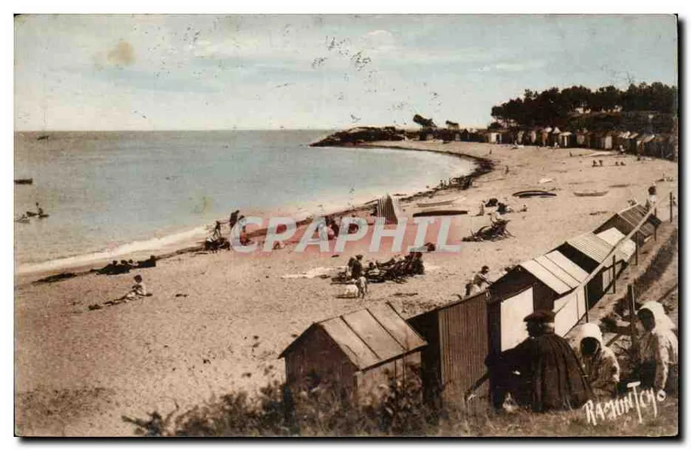 Ilha de Noirmoutier — Praia das Damas — Ragonty - Frente