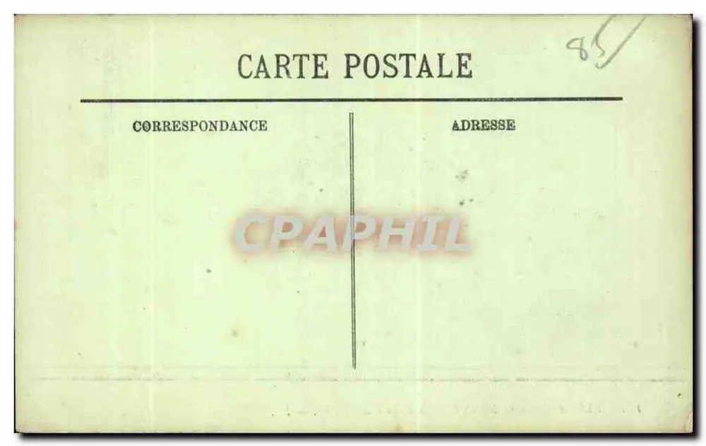 Les Sables-d'Olonne — Sablaise unter den Kiefern — LL. — n° 155 - Rückseite