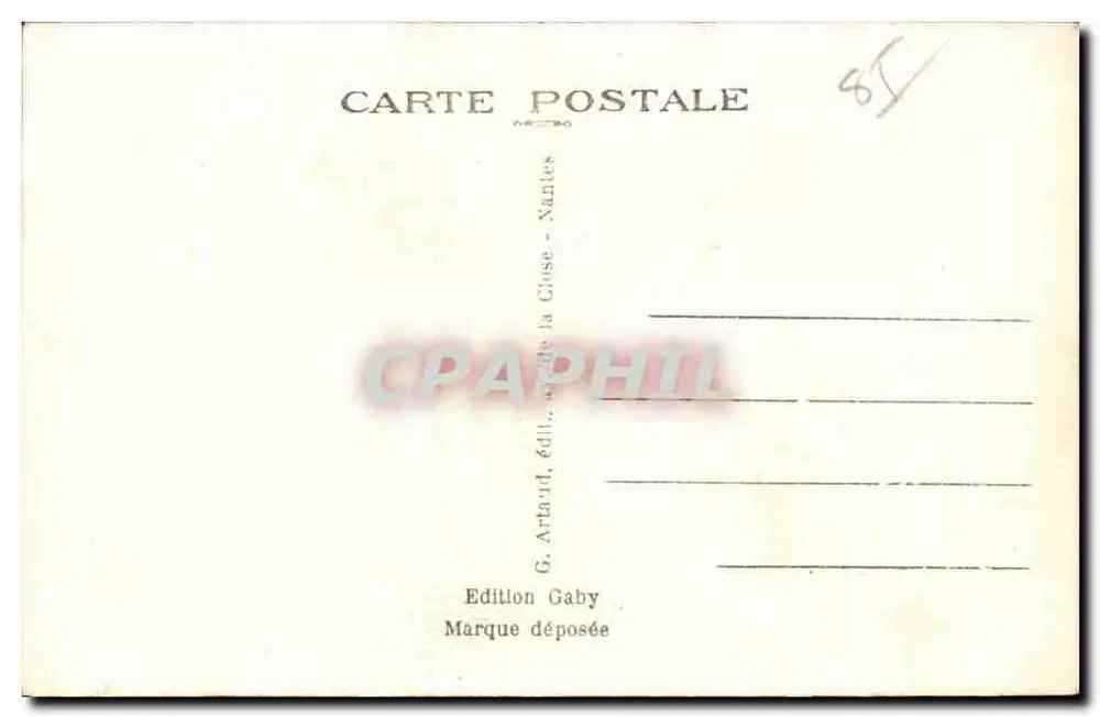 Vrouw in sablais-kostuum — Saby — n°9 - Achterkant