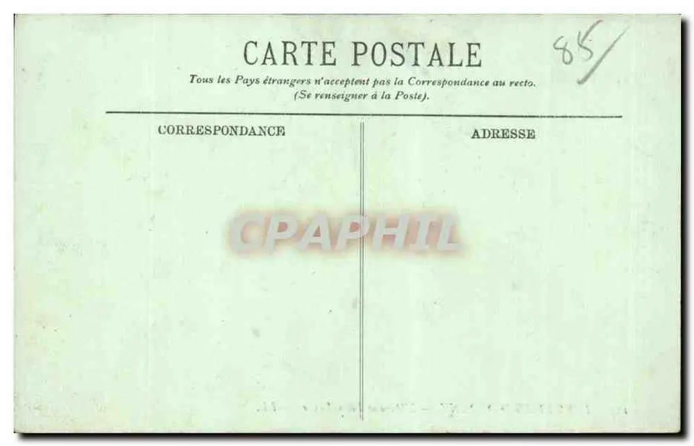 Les Sables-d'Olonne — Avenue Félix-Fourez — LL. n°113 - Rückseite