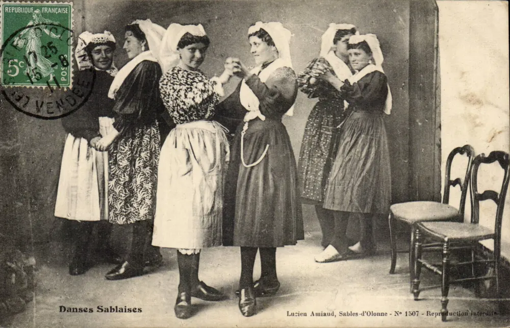 Dance Sablaise — Lucien Amiaud, Sables-d'Olonne - N° 1507 - Recto