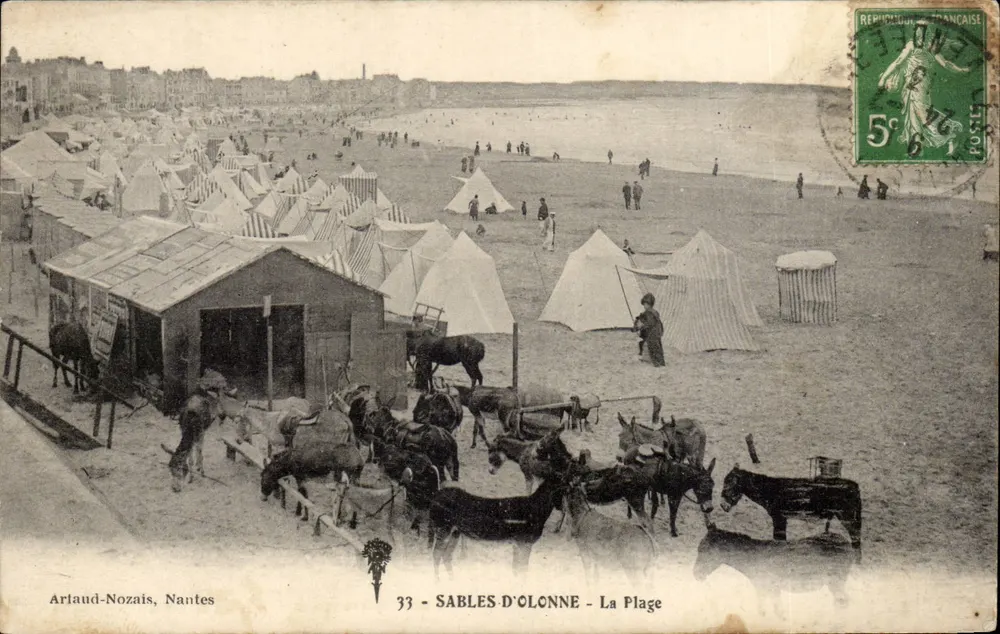 Sables-d'Olonne - A Praia — Arlaud-Nozais, Nantes — n°33 - Frente