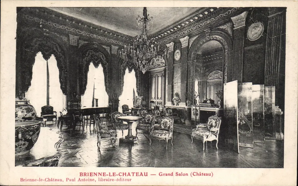 Brienne-le-Château — Großer Salon (Schloss) — Paul Antoine, Buchhändler-Verleger - Vorderseite