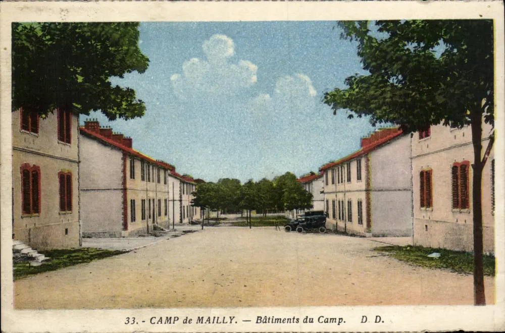 Camp de Mailly — Edifícios do Camp — D.D. - Frente