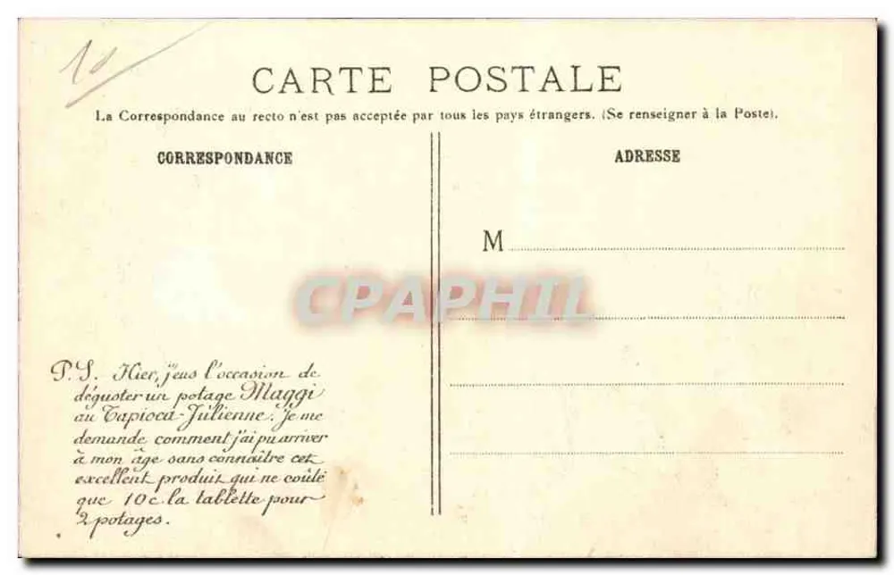 Camp de Mailly — Calvaire de Pavres — Verlag unbekannt, n°8 - Rückseite