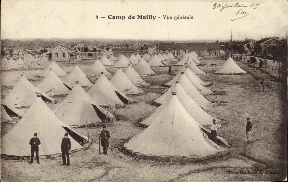Campo de Mailly — Visão geral — Editor: Bonar Maillière, A. Nantes - Frente