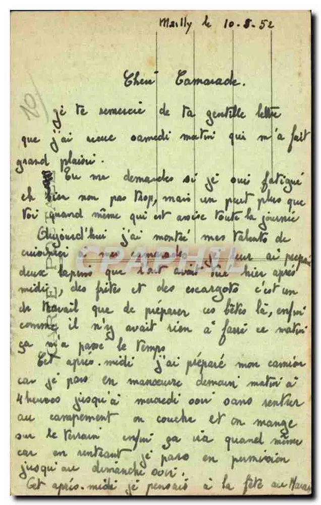 Vista de Maillly — Uma lembrança de Maillly — A. Niege editor - Verso