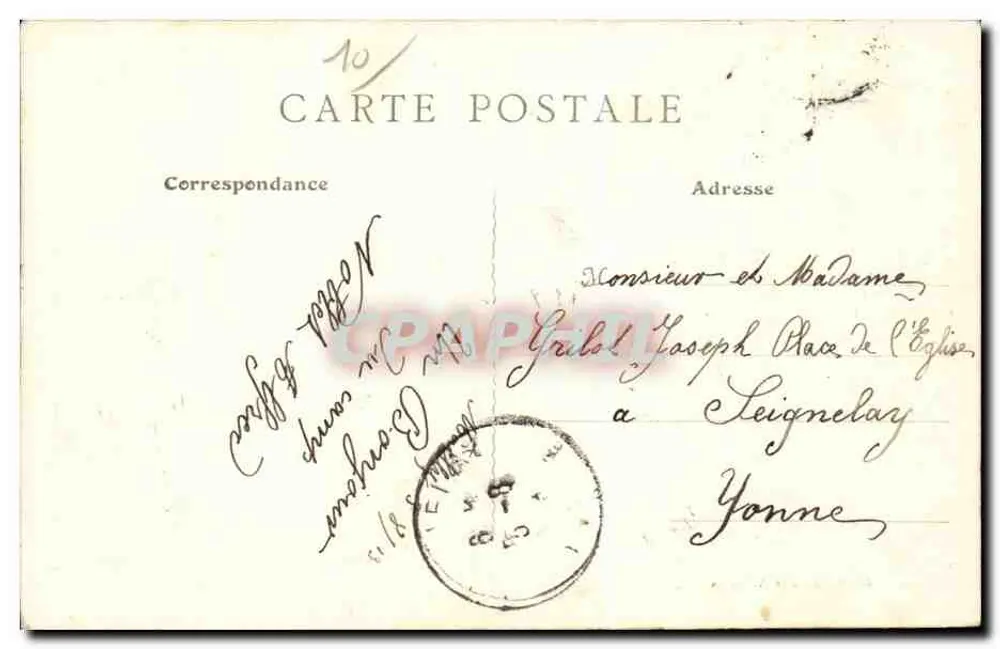 Camp de Mailly — Vista geral — Bazar Militaire A. Niepa - Verso