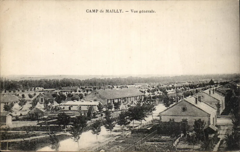 Camp de Mailly — Vista geral — Editor: Georges Bulteau - Frente