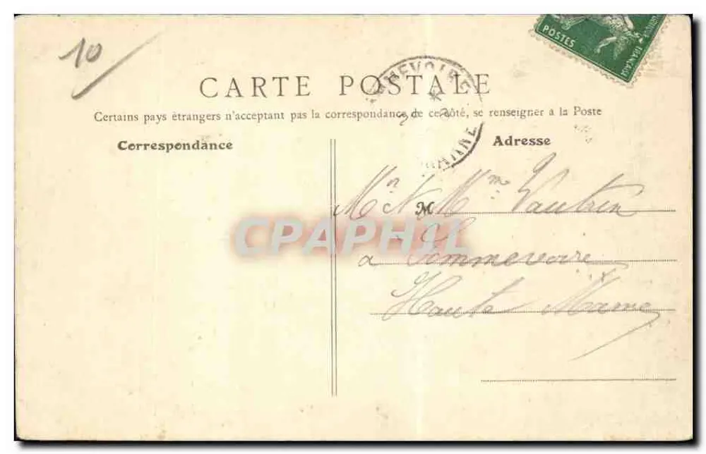 Campo de Mailly — pássaros e fotos — Batalhão Militar A. Nieps - Verso