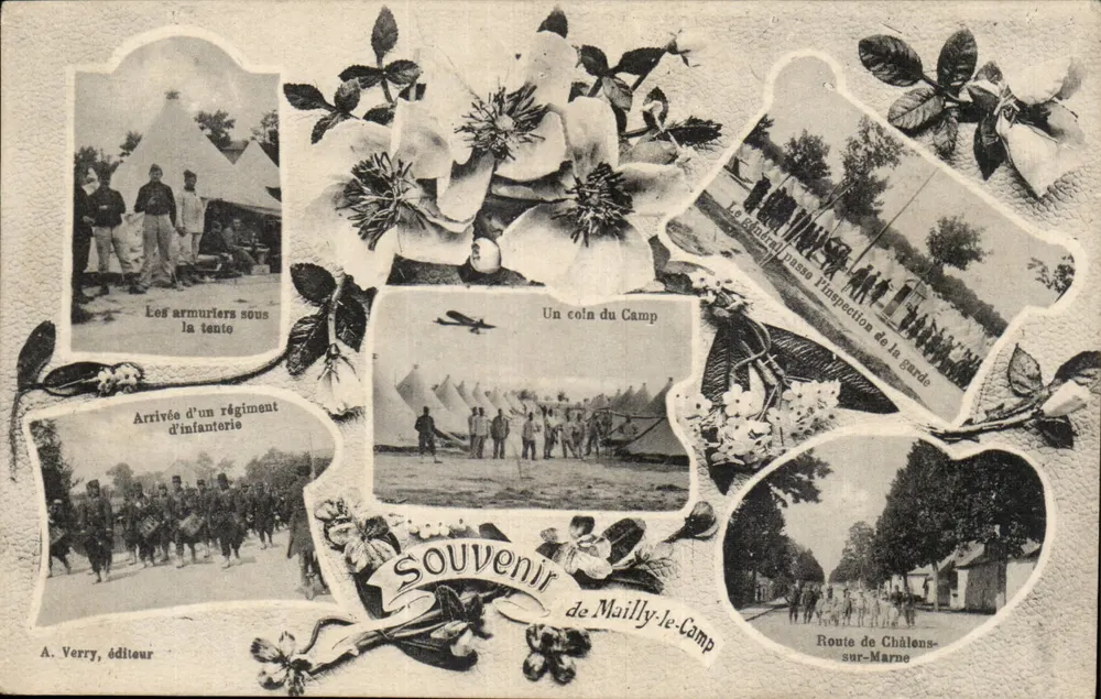 Souvenir de Maillé-le-Camp — A. Verry, editora - Frente