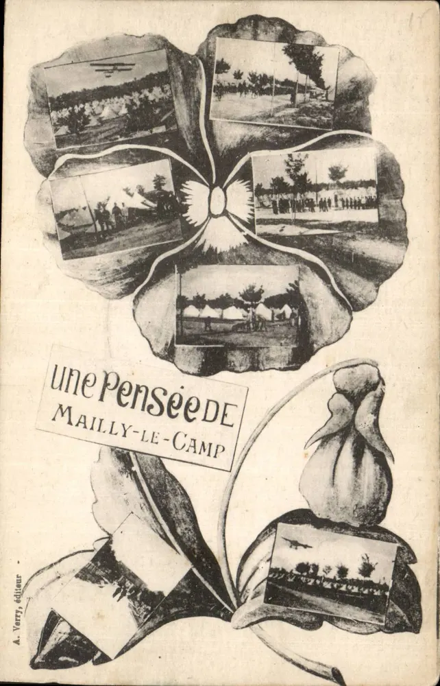 Mailly-le-Camp — Uma Pensão de — A. Varry, editor - Frente