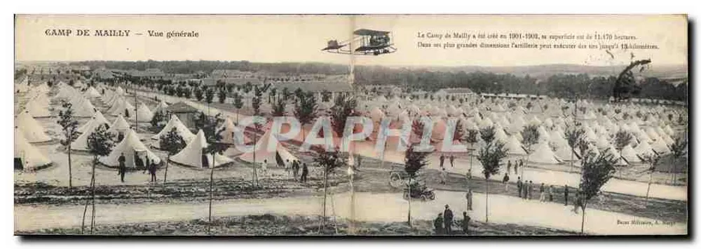 Camp de Mailly — Allgemeiner Überblick — Bureau de l'Imprimerie de Nogent - Vorderseite