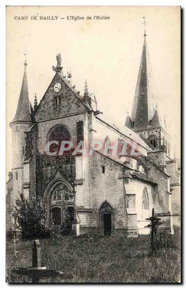 Campo de Mailly — A Igreja da Ostra — Editor: Delaunay & Cie, Campo de Mailly - Frente